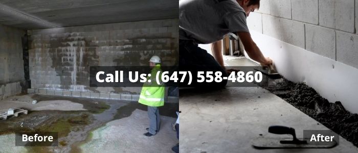 Basement Waterproofing in Burlington